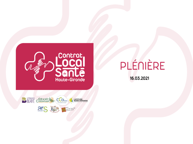 Plénière du Contrat Local de&nbsp;Santé