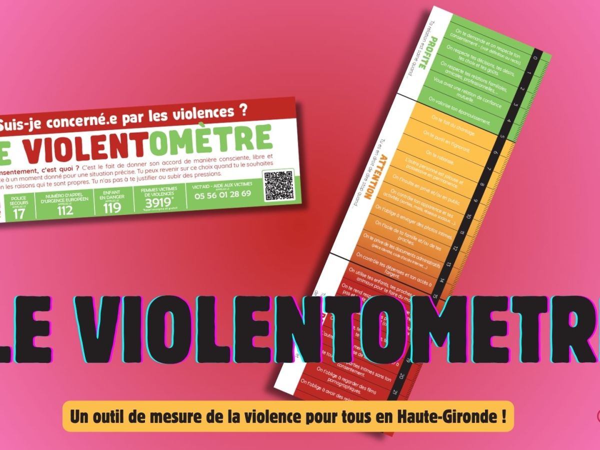 Un violentomètre pour tout public en&nbsp;Haute-Gironde